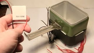 Electric RationMRE Heater 03 Thermoelectric Peltier Cooler Test [upl. by Essyla]