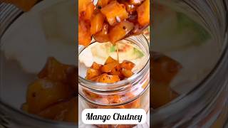 Mango Chutney 🥭💮  Indische Rezepte [upl. by Hoes]