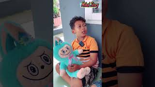 AZKA KETAHUAN KAK REVI NAKUT NAKUTIN TIAN PAKAI BONEKA LABUBU😁🙈🙏 trending comedy humor shorts [upl. by Iphigeniah]