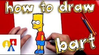 How To Draw Bart Simpson [upl. by Corinne]