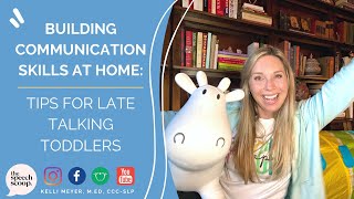 BUILDING COMMUNICATION SKILLS AT HOME Tips for Late Talking Toddlers Prelinguistics and Gestures [upl. by Einohpets]