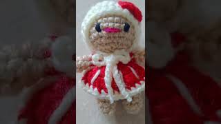 crochet doll key chain😍 [upl. by Rame]