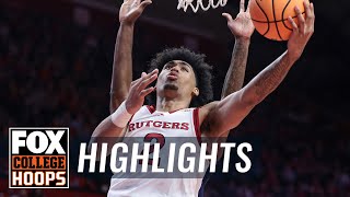 Dylan Harper drops 20 points in Rutgers win vs Monmouth  FOX Hoops Player Highlight [upl. by Ellenahc42]