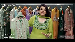 Formal Indian Suits Collection  Party Wear Suits  Jasminum Fashion Designer  Ep113 [upl. by Regazzi]