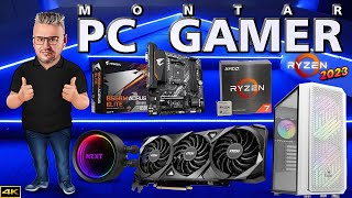 GUIA COMPLETO de COMO Montar PC GAMER em 2023 BR 👉 AMD Ryzen 5800x  RTX 3070  B550 Aorus  Montech [upl. by Penrod]