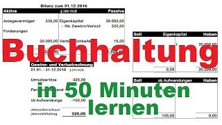 Doppelte Buchführung am Beispiel erklärt  Buchungssätze einfach erklärt Microsoft Excel Anfänger [upl. by Iam]