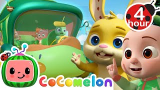 Wheels on the Bus Late For School Edition  More  Cocomelon  Nursery Rhymes amp Songs For Kids [upl. by Alyosha]