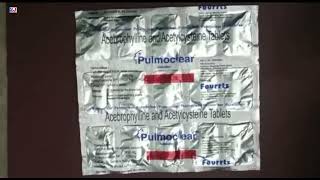 Pulmoclear Tablet  Acebrophylline and Acetylcysteine Tablets uses  Pulmoclear Tablet uses Benefits [upl. by Naynek]