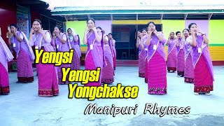 Yengsi Yengsi Yongchak se  Manipuri Rhymes  KID’S CARE SCHOOL [upl. by Rosane837]