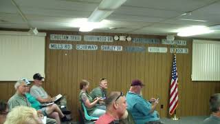 Mills township Ogemaw County monthly meeting 7 9 24 part 1 [upl. by Haymo364]