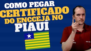 COMO PEGAR O CERTIFICADO DO ENCCEJA NO PIAUÍ [upl. by Mercedes]