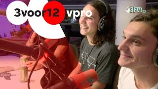 Interview met Paceshifters Live bij 3voor12 Radio [upl. by Pacien184]