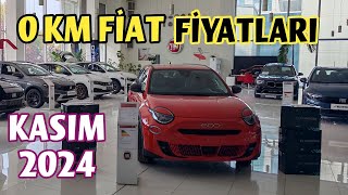 0 KM FİAT FİYAT LİSTESİ  Kasım 2024  Sıfır Fiat Egea Sedan Egea Cross 600 ve 500 Fiyatları [upl. by Gorey590]