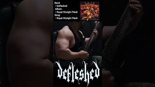 【デスラッシュGt】Defleshed  Royal Straight Flesh Guitar Cover [upl. by Anrym]