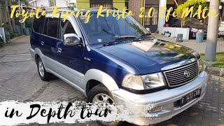 MOBIL IDAMAN KELUARGA 90  REVIEW LENGKAP PEMAKAI TOYOTA KIJANG KAPSUL KRISTA 20 EFI MATIC 2001 [upl. by Nolyar]