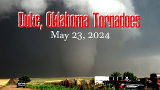 Duke Oklahoma Tornadoes May 23 2024 [upl. by Zaneski]