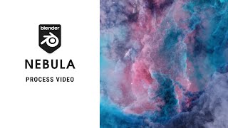 Nebula in Blender in 8 Minutes  Blender Timelapse [upl. by Hendricks]