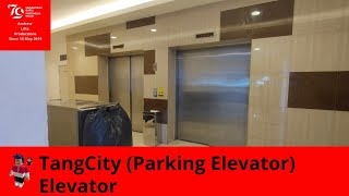 Hyundai elevator at TangCity  Tangerang Parking Elevator [upl. by Kit952]