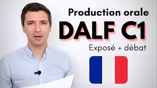 DALF C1  Production orale  Simulation exposé  débat Soustitres [upl. by Zeph334]