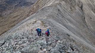 Ridge walking on Beinn Eighe [upl. by Gerkman]