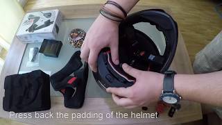 Installing Ncom on Nolan helmet B5 on N87 [upl. by Adaliah]