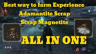 Best way to farm Adamantite Scrap and Scrap Magnetite in Sekiro [upl. by Atilem260]