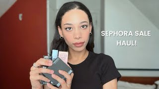 Sephora Sale Haul  Trying Out Products [upl. by Lloyd370]