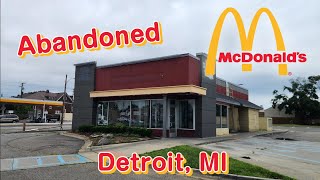 Abandoned McDonalds  Detroit MI [upl. by Riordan]