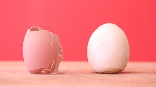 How to Peel an Egg in under 10 Seconds 3 Methods [upl. by Rotman874]