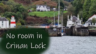 Sailing to Crinan and Storm Agnes [upl. by Chessy]