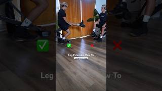 Leg Extensions At Home Good Form Changes Everything Easy To Follow ✅ [upl. by Lenrow]