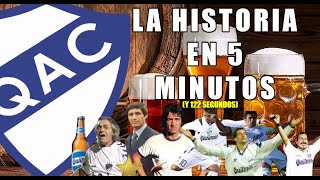 Historia de Quilmes el club que disfruta el sabor del encuentro entre la primera y segunda división [upl. by Thomasina226]