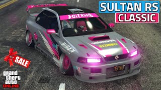 Karin Sultan RS Classic Best Customization  Review  Super Racing Car Meet Build  GTA 5 Online [upl. by Rramed]