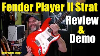 Fender Player II Stratocaster  Review amp Demo  Coral Red [upl. by Nirot]