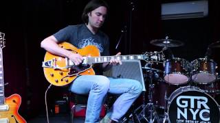 DAngelico EX175 Electric Guitar Product Demo [upl. by Nyrad553]