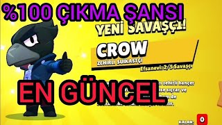 karakter çıkarma taktiği  CROW ÇIKTI   Brawl Stars [upl. by Dupaix]