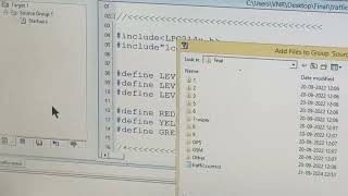 How to open Keil Microvision Software and run the code for LPC2148 [upl. by Patten]