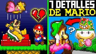 Top 7 Detalles de MARIO que Solo los Adultos Entienden [upl. by Luap37]