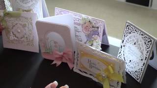 Cards made using Spellbinders Dies pt 2 [upl. by Josey256]