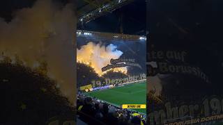 Borussia Dortmund  Mainz 05  CHOREO PYRO der DORTMUNDER 191223 [upl. by Bouzoun]