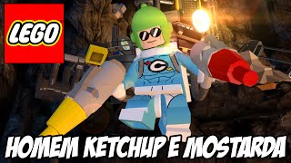 Lego Batman 3  HOMEM KETCHUP E MOSTARDA personagem digno de HUEBR [upl. by Downs]