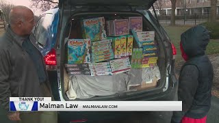 Malman Law at WGN Toy Drive 2021 [upl. by Adaha]