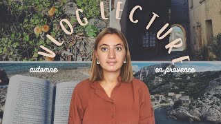 Vlog lecture 📚 automne en Provence 🍁 [upl. by Eillehs]