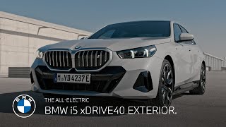 Discover the Exterior of the Allelectric BMW i5 xDrive40 [upl. by Wolbrom]