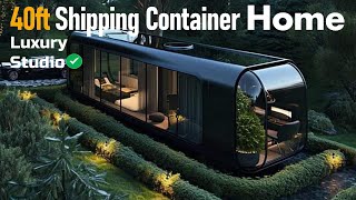 40ft Shipping Container Home  Studio [upl. by Slocum]