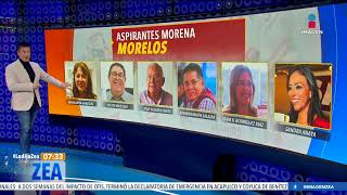 Elecciones 2024 Estos son los aspirantes de Morena a candidatos a gubernaturas  Francisco Zea [upl. by Dittman432]