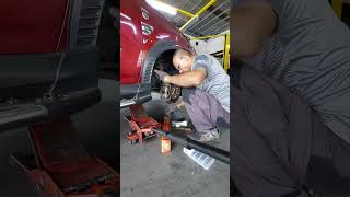 Toyota Rush Fender Liner and Stabilizer Link Replacement Shell Service Center Marikina City [upl. by Natalya]