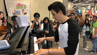 PIANO EN PUBLICO  Tocando LA BIKINA En Publico  La Bikina Piano Cover Versión Raul Di Blasio [upl. by Lorianne]