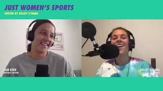 How Sam Kerr Become One of the Greatest Scorers  Just Womens Sports Podcast [upl. by Oirogerg]