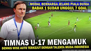 🔴 BARU BABAK 1 Udah Menang 70 ‼️ Dennis Wise Auto Terkejut TALENTA Timnas Indonesia U17 vs Guam [upl. by Stryker]